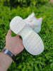 Women’s White Chunky Sneakers with Pink Detailing – Trendy & Comfortable