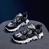 Dad Shoes for Women, Spring and Autumn 2026 New Model, Popular Breathable Versatile Casual Shoes, Thick-Soled White Sneakers, Trendy