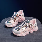 Dad Shoes for Women, Spring and Autumn 2026 New Model, Popular Breathable Versatile Casual Shoes, Thick-Soled White Sneakers, Trendy