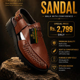 Premium Brown Peshawari Sandal For Men – Comfortable Casual & Traditional Footwear    PRODUCT PRICE
