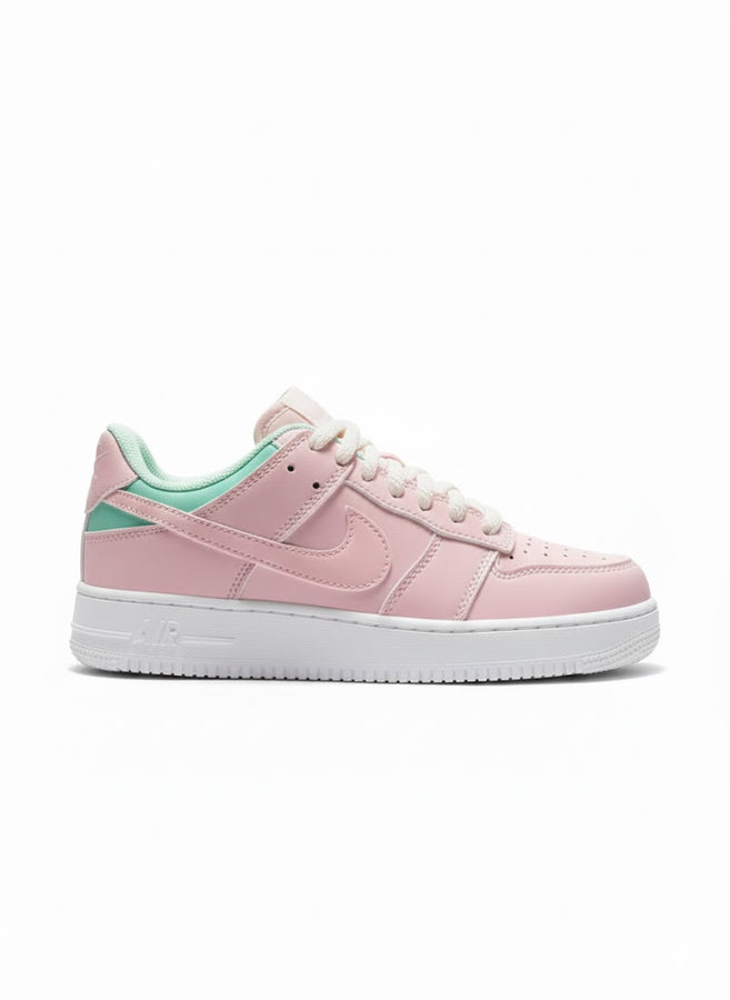 pink Low-Top Casual Sneakers – Street Style Shoes with PINK accent