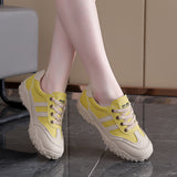 2026 New Flat German Training Shoes for Women, Lace-Up Casual Sneakers, Versatile Board Shoes, Sports Shoes, Women's White Shoes L08010