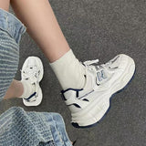 Popular Mesh Breathable Torre Shoes Women's ins2023 New Summer All-match Thick-soled Student Casual Sports Women's Shoes