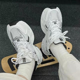 Popular Mesh Breathable Torre Shoes Women's ins2023 New Summer All-match Thick-soled Student Casual Sports Women's Shoes