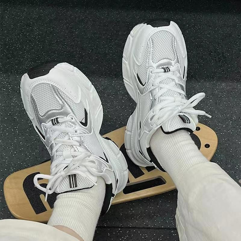 Popular Mesh Breathable Torre Shoes Women's ins2023 New Summer All-match Thick-soled Student Casual Sports Women's Shoes