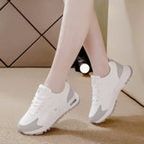 Women's Forrest Gump Shoes 2025 Summer New Leather Lightweight All-match Running Sports Casual Women's Shoes Flat Small Leather Shoes