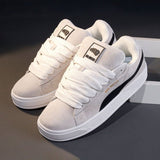 Couple Style Bread Shoes for Men and Women 2025 Spring New Popular Fashion Low-Top Comfortable Retro Versatile Casual Sneakers