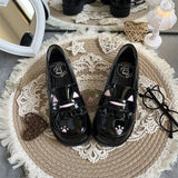 Japanese-Style College Leather Shoes Original Thick-Soled Height-Increasing Round-Toe Jk Uniform Ultra-Soft Comfortable Student Lolita Luolit