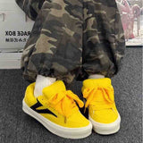 2025 Spring and Autumn New Ins High-value Bread Shoes Women's Increased Skate Shoes School Style All-match Niche Casual Shoes