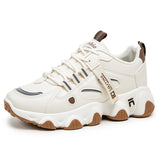 2026 New Spring and Autumn Wear-Resistant Soft-Soled Dad Shoes for Women, Non-Slip Sports Shoes, Lightweight Women's Fashionable Casual Shoes