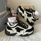 Mori style daddy shoes women's platform platform height increasing slimming Korean style fashionable western style casual sports high breathable women's shoes