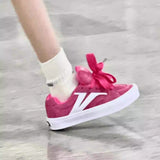 2025 Spring and Autumn New Ins High-value Bread Shoes Women's Increased Skate Shoes School Style All-match Niche Casual Shoes