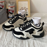 Mori style daddy shoes women's platform platform height increasing slimming Korean style fashionable western style casual sports high breathable women's shoes