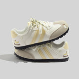 Bell 2026 Spring New Thin-Soled Fashion Sneakers for Women, Autumn Versatile Flat German Training Shoes, Round-Toe Casual Shoes for Women