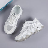 Breathable Mesh Women's Dad Shoes 2026 Spring and Summer Trendy New Flat Thick-Soled Versatile Casual Sports Shoes for Women