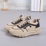 Popular Dad Sneakers for Women, Spring and Autumn Versatile Thick-Soled 2026 New Model, Trendy Casual Sports Shoes for Women, Student Running Shoes