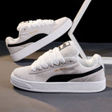 Couple Style Bread Shoes for Men and Women 2025 Spring New Popular Fashion Low-Top Comfortable Retro Versatile Casual Sneakers