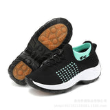 Cross-border Explosions Upgraded Non-slip plus size Women's Shoes Mother Shoes Socks Shoes Casual Flying Weaving Women's Shoes Shake Shoes for Women