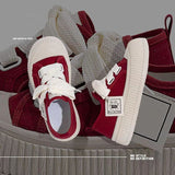 Women's thick-soled canvas shoes 2024 New breathable white shoes soft-soled lightweight casual sneakers for students ins fashion