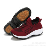 Cross-border Explosions Upgraded Non-slip plus size Women's Shoes Mother Shoes Socks Shoes Casual Flying Weaving Women's Shoes Shake Shoes for Women