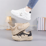 Popular Dad Sneakers for Women, Spring and Autumn Versatile Thick-Soled 2026 New Model, Trendy Casual Sports Shoes for Women, Student Running Shoes