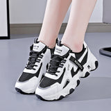 2026 Hot-Selling Spring Outdoor Running Sports Shoes Korean Style Soft-Soled Casual Shoes Mesh Versatile Thick-Soled Dad Shoes for Women