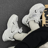 Popular Mesh Breathable Torre Shoes Women's ins2023 New Summer All-match Thick-soled Student Casual Sports Women's Shoes