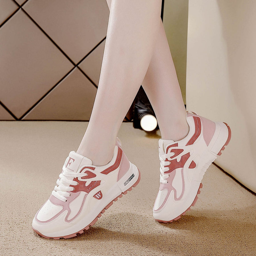 Women's Forrest Gump Shoes 2025 Summer New Leather Lightweight All-match Running Sports Casual Women's Shoes Flat Small Leather Shoes