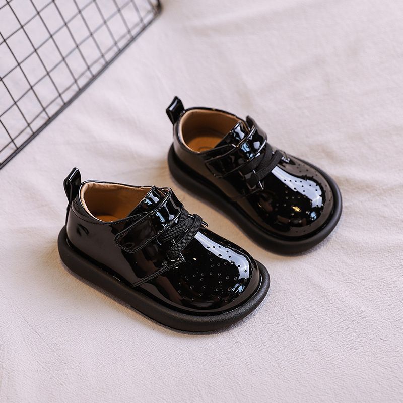Baby Toddler Shoes Spring & Fall Soft Sole Non-Slip 1-2-3 Years Old Versatile Good-Looking Handsome One-Year-Old Small Leather Shoes Baby Shoes