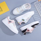 Casual Joker Platform Slab Shoes Sports Color Matching White Shoes Women's 2025 Spring New Explosions Casual Shoes for Children