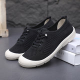 2025 Old Beijing Breathable Soft Sole Lightweight Women's Shoes Plaid Slip-On Lazy Shoes Non-Slip Walking Mom Cloth Shoes