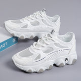 Breathable Mesh Women's Dad Shoes 2026 Spring and Summer Trendy New Flat Thick-Soled Versatile Casual Sports Shoes for Women