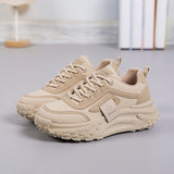 Popular Dad Sneakers for Women, Spring and Autumn Versatile Thick-Soled 2026 New Model, Trendy Casual Sports Shoes for Women, Student Running Shoes