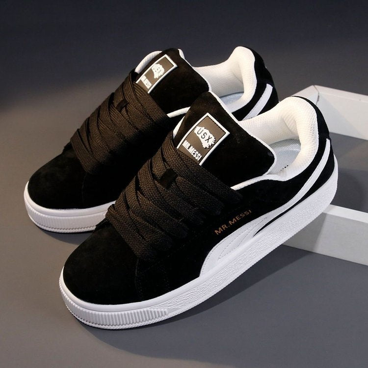Couple Style Bread Shoes for Men and Women 2025 Spring New Popular Fashion Low-Top Comfortable Retro Versatile Casual Sneakers