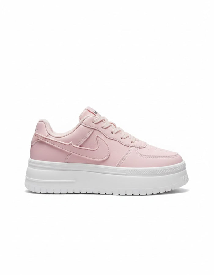 Stylish Pink Platform Sneakers | Chunky Low-Top Trainers | Comfort Fashion Shoes