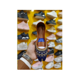 "Blue heart  Khussa for Girls – Elegant & Comfortable Traditional Shoes | RajaFootwear.pk"