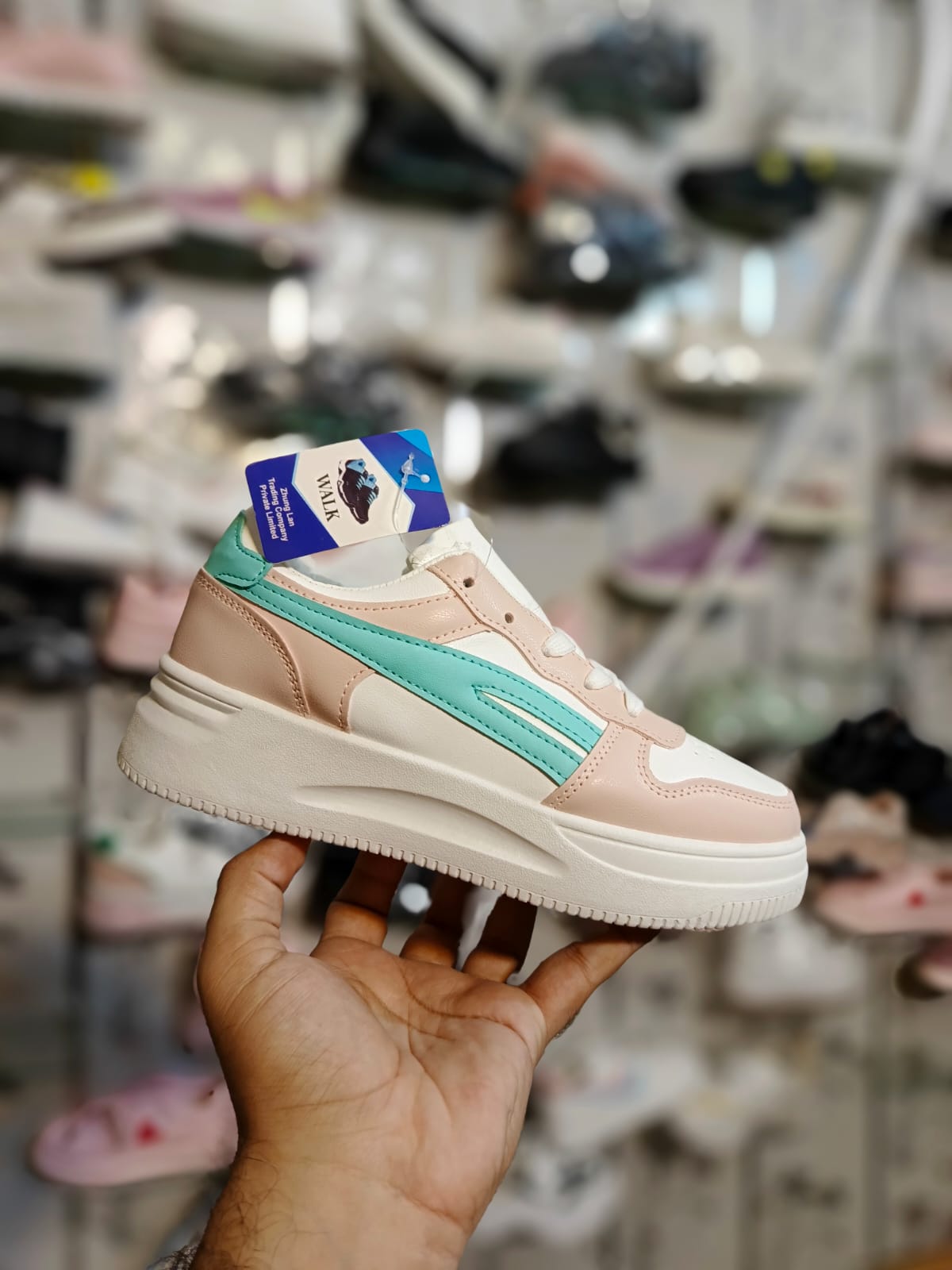 Sneakers  Women Flat Breathable Sport Running Shoes Jogging Walking Athletic Trainers 💫