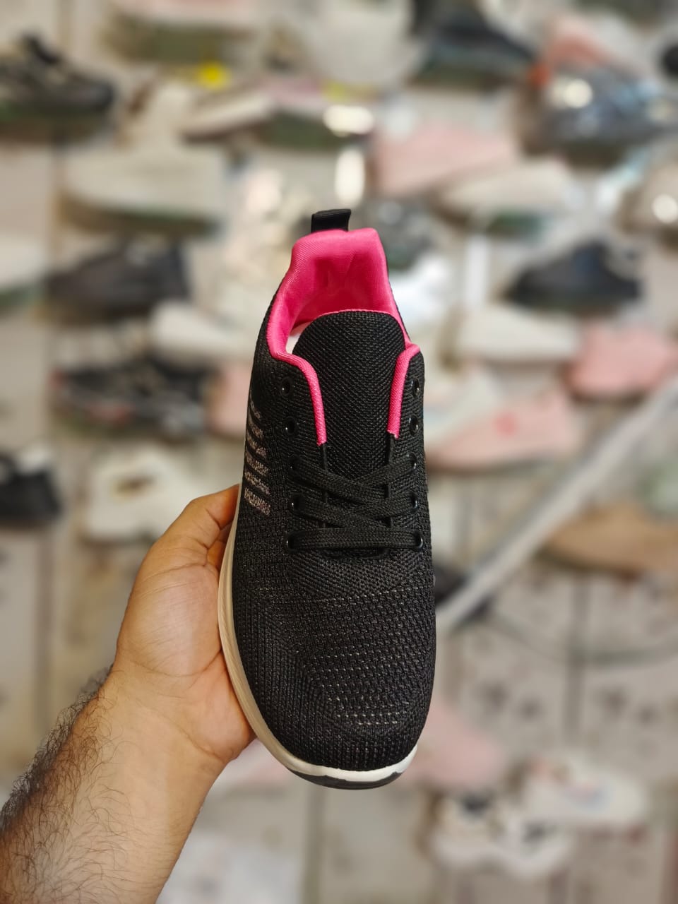 Women's sports shoes Breathable casual soft sole single shoes autumn flying mesh ss hoerunning shoes