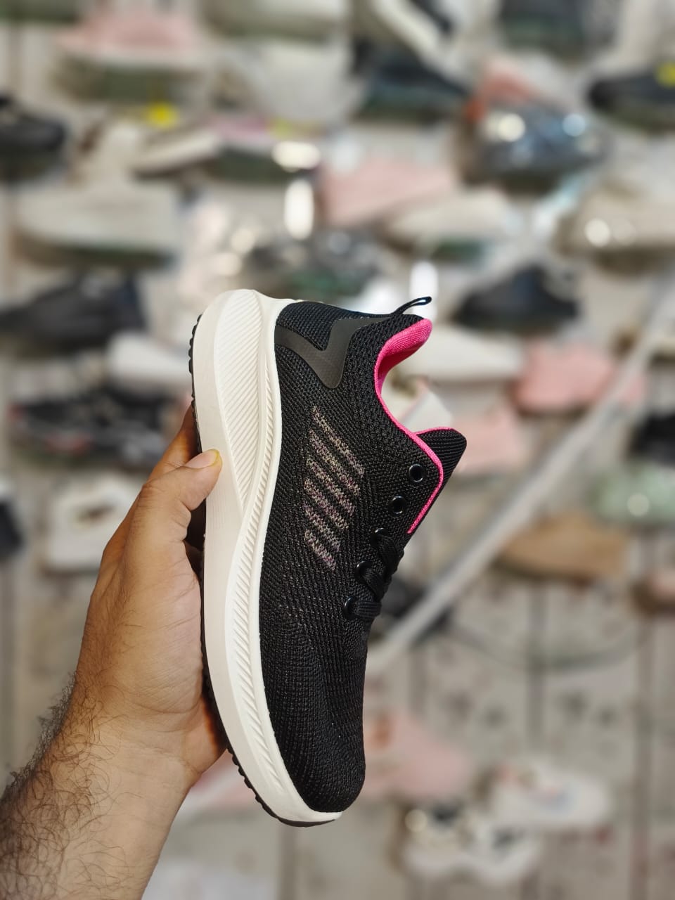 Women's sports shoes Breathable casual soft sole single shoes autumn flying mesh ss hoerunning shoes