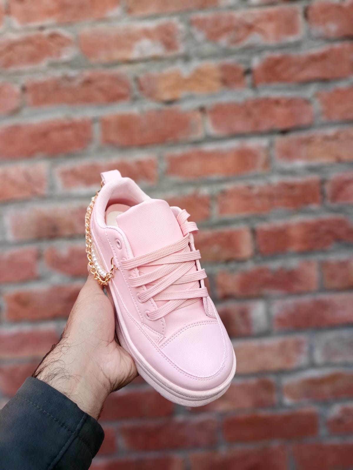 "Stylish Double Bangle Sneakers for Girls – Trendy & Comfortable Footwear"