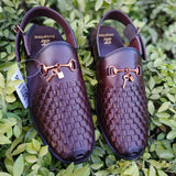Inspire Men’s Black Traditional Peshawari Sandal – Handcrafted, Premium Comfort