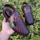 Inspire Men’s Black Traditional Peshawari Sandal – Handcrafted, Premium Comfort