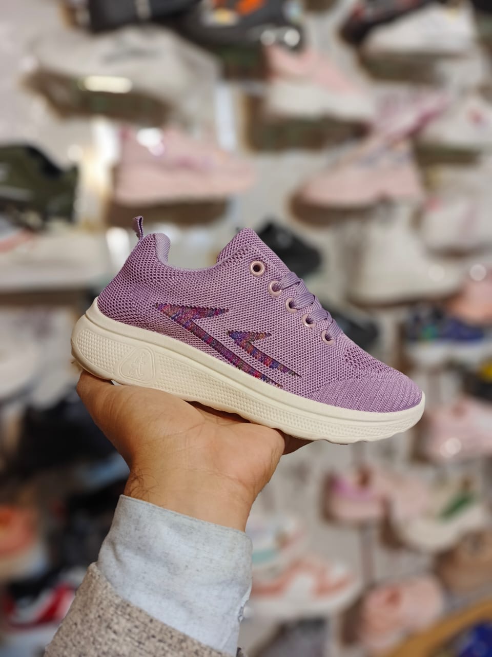 casual running sneaker-color purple-for girl/women