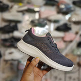 Women's sports shoes Breathable casual soft sole single shoes autumn flying mesh shoes running shoes