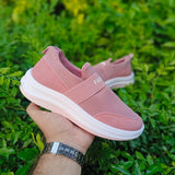 Women’s Casual Fashion Sneakers | Lightweight Slip-On Breathable Jogging Shoes –