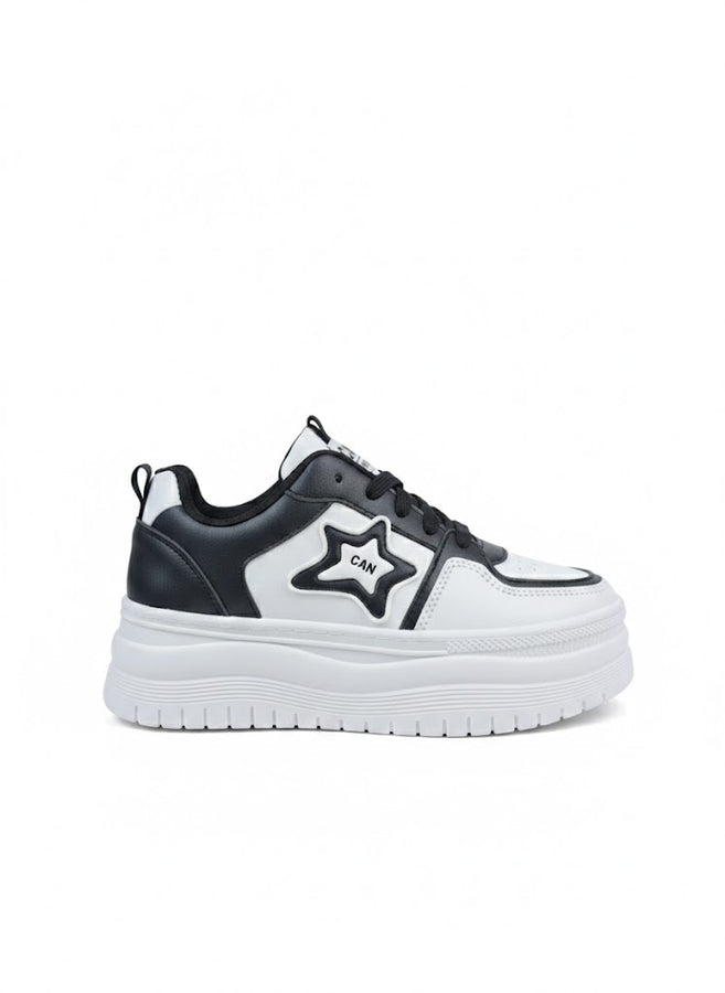 Women’s Star Patch Chunky Sneakers | Fashion Shoes