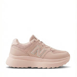 Pink Chunky Platform Sneakers for Women