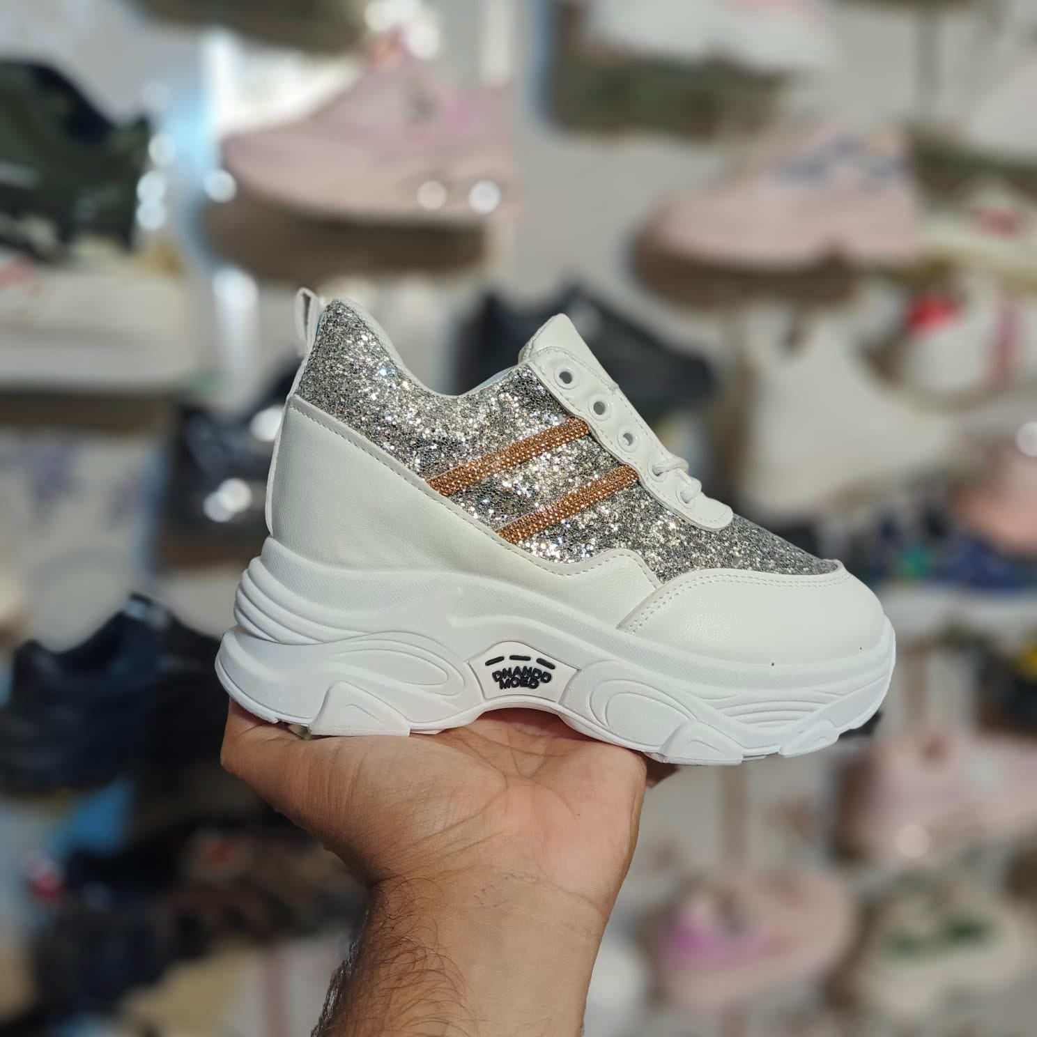 wedgesole-whiteshiny-glittersneaker-womenssneakers