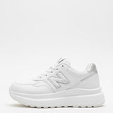 Off-White Chunky Platform Sneakers for Women