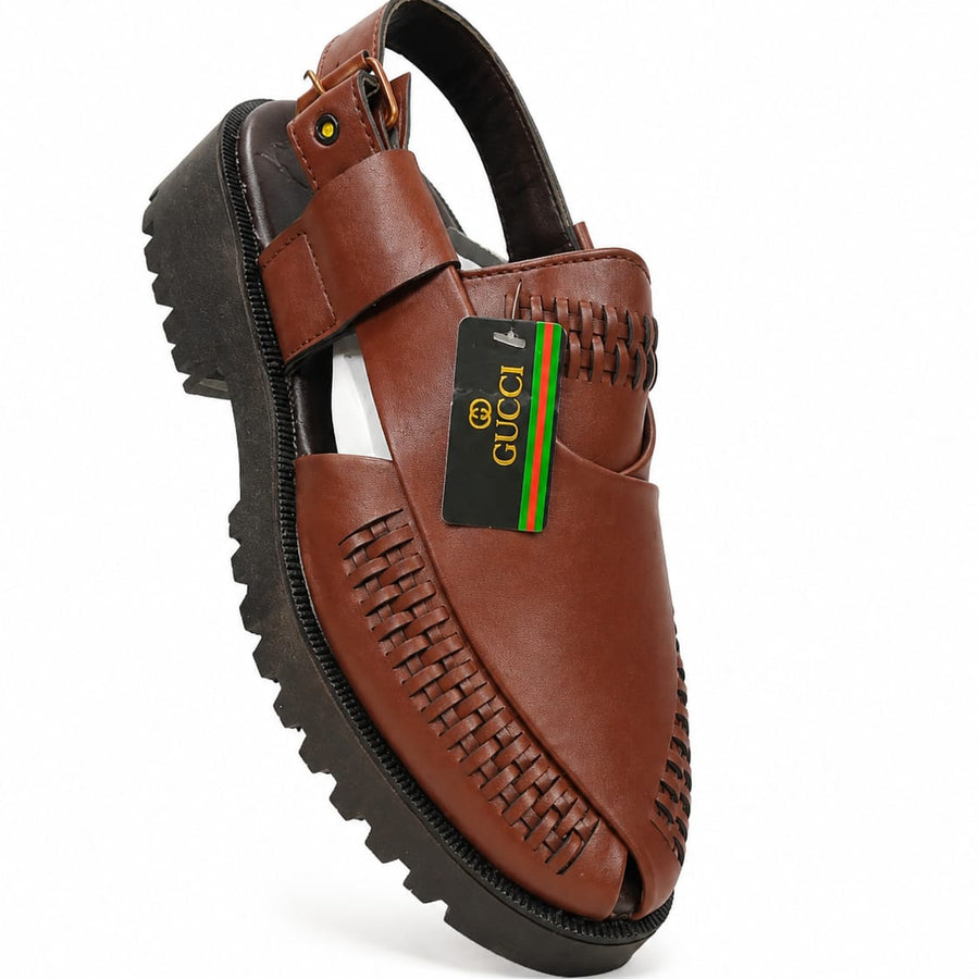 Premium Brown Peshawari Sandal For Men – Comfortable Casual & Traditional Footwear    PRODUCT PRICE
